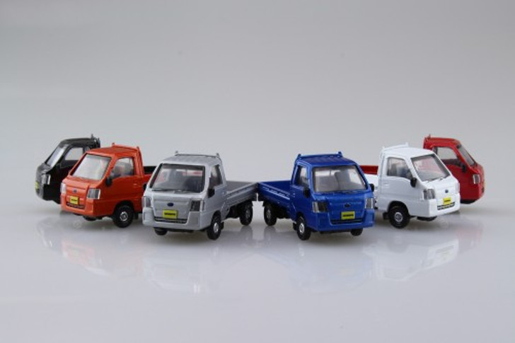 Aoshima Skynet 05788 Blind Toy 1/64 Subaru Sambar Collection 1 BOX 12 Cars Set