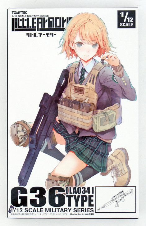 Tomytec LA034 Military Series Little Armory G36 Type 1/12 Scale Plastic Model Kit