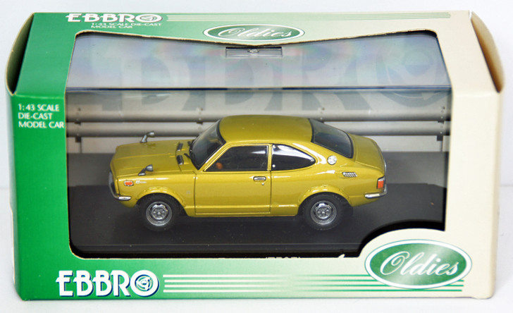 Ebbro 43237 Toyota Sprinter Trueno (Gold) 1/43 Scale (4526175432379)