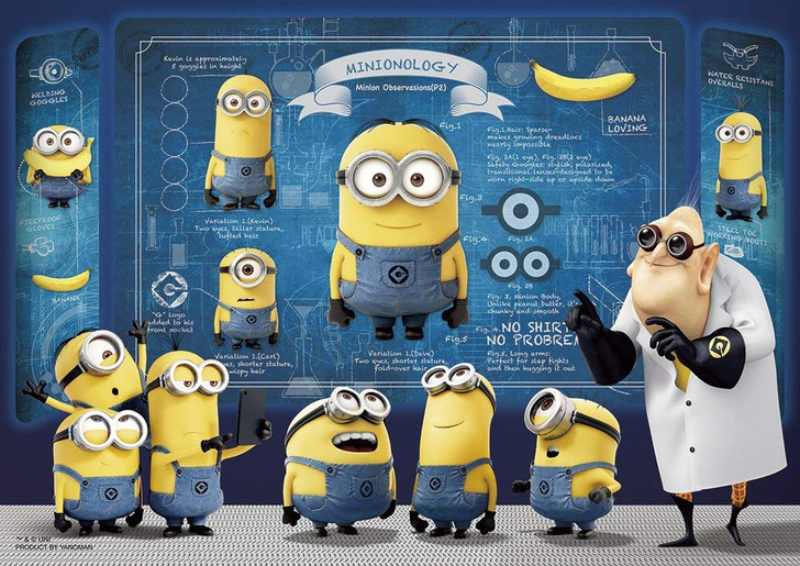 Yanoman Prism Art Jigsaw Puzzle Minions Labo | PlazaJapan