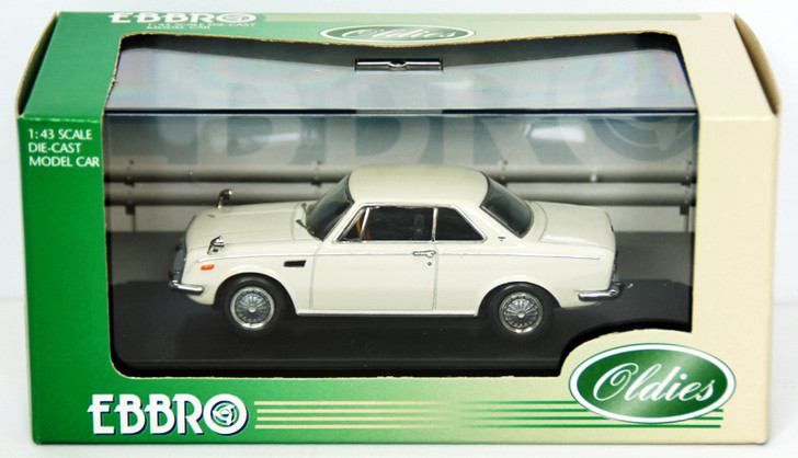 Ebbro 43366 Toyota 1600GT 5 (White) 1/43 Scale (4526175433666)