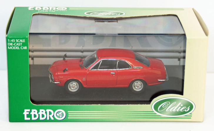 Ebbro 43416 Honda Coupe 9S 1970 (Air Cooled) (Red) 1/43 Scale (4526175434168)