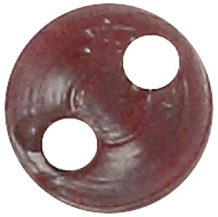 Azone AMP117-DBR Azone Original 4mm Phosphor Cup Button Dark Brown