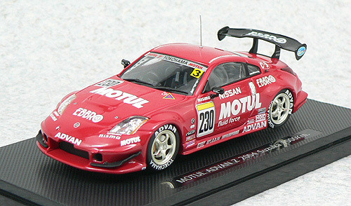 Ebbro 43632 ADVAN Z Motul Suzuka 1000km 2004 (Red) 1/43 Scale (4526175436322)
