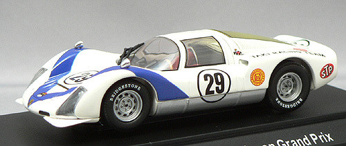 Ebbro 43636 Porsche 906 Japan GP 1968 (White) 1/43 Scale (4526175436360)