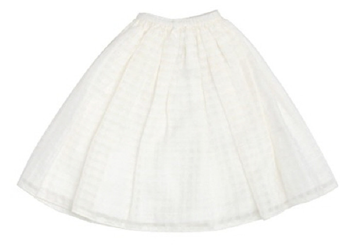 Azone FAR218-WHT for 50cm doll See-Through Skirt White