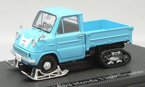 Ebbro 43654 HONDA T360 TRUCK CRAWLER 1963 Blue 1/43 Scale (4526175436544)