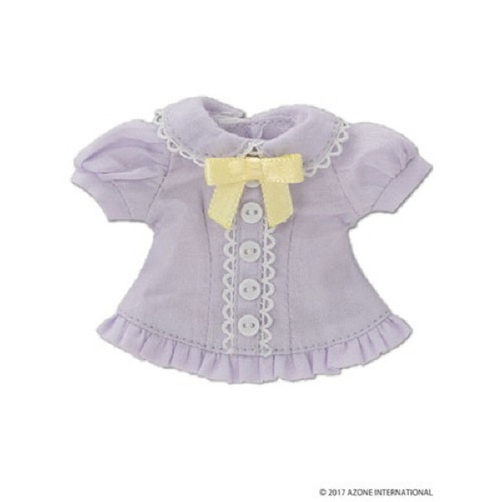 Azone KPT019-PPL Mushroom Planet "Ribbon Frilled Blouse" Purple