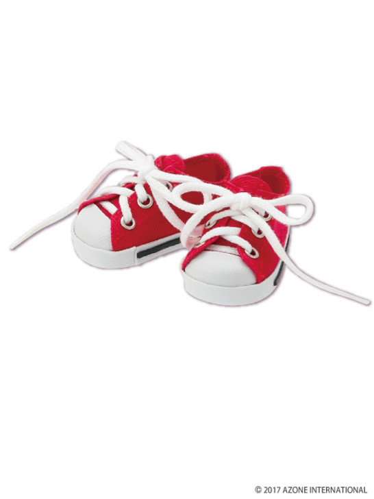 Azone KPT023-RED Mushroom Planet 'Low Cut Sneaker' Red