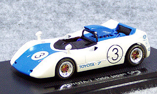 Ebbro 43664 Toyota 7 Japanese GP 1969 No.3 (White/Blue) 1/43 Scale (4526175436643)