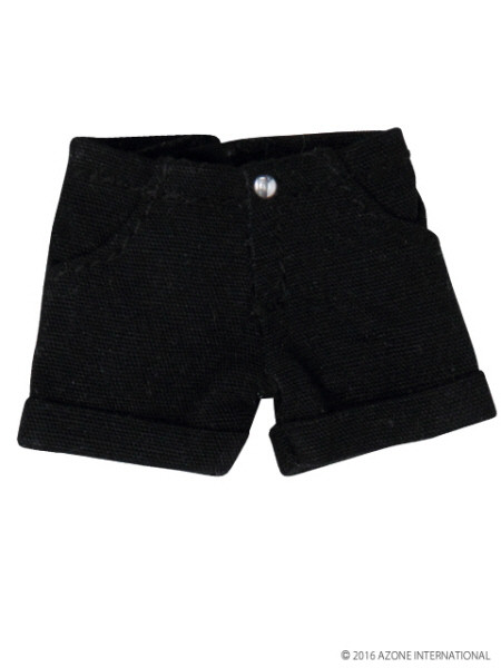 Azone PIC114-BLK 1/12 Roll Up Pants Black