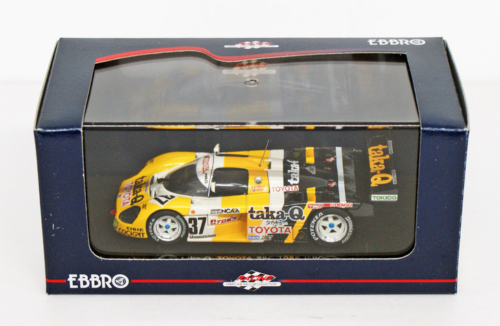 Ebbro 43684 TAKA-Q TOM'S TOYOTA 88C 1988 1/43 Scale (4526175436841)