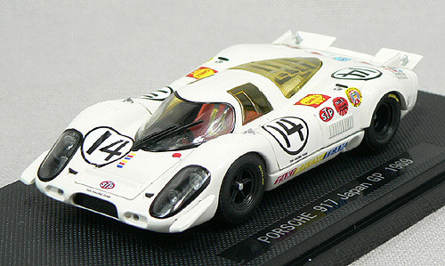Ebbro 43748 Porsche 917 Short Tail Japan GP 1969 No.14 (White) 1/43 Scale (4526175437480)