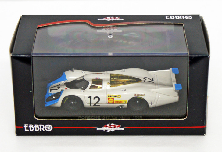 Ebbro 43749 PORSCHE 917 LONG TAIL LE MANS 1969 #12 1/43 Scale (4526175437497)