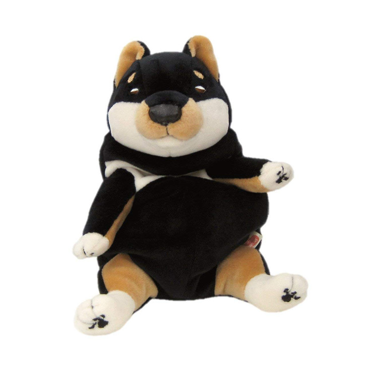 black shiba plush