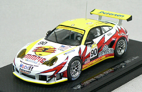 Ebbro 43777 WHITE LIGHTNING PORSCHE 911 GT3 LEMANS 1/43 Scale (4526175437770)