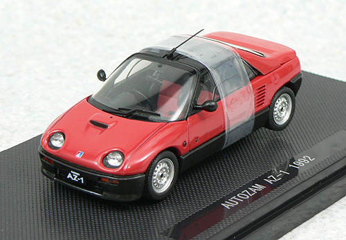 Ebbro 43779 Autozam AZ-1 1992 (Red) 1/43 Scale (4526175437794)