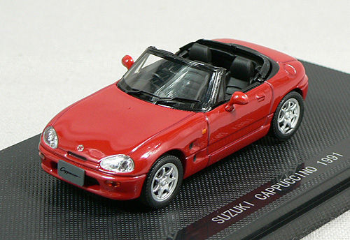 Ebbro 43782 SUZUKI CAPPUCCINO 1991 Red 1/43 Scale (4526175437824)