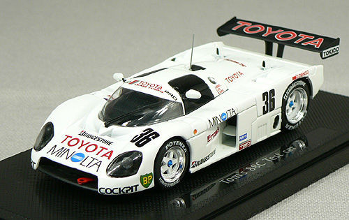 Ebbro 43789 TOYOTA TOM'S 88C TEST CAR LE MANS 1/43 Scale (4526175437893)