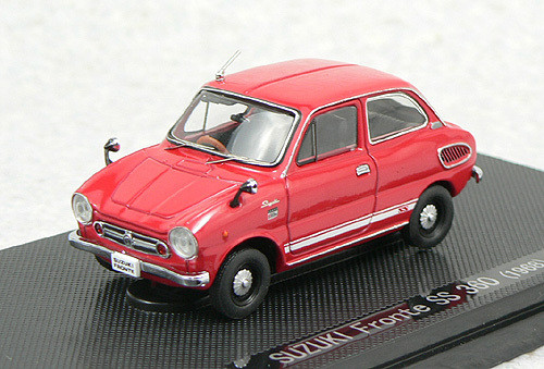 Ebbro 43838 Suzuki Fronte SS 1968 (Red) 1/43 Scale (4526175438388)
