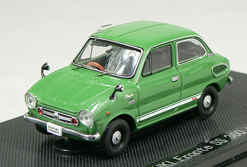 Ebbro 43839 Suzuki Fronte SS 1968 (Green) 1/43 Scale (4526175438395)