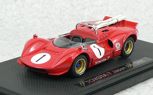 Ebbro 43850 Toyota 7 Japan GP 1968 No.1 (Red) 1/43 Scale (4526175438500)