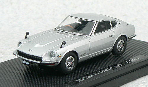 Ebbro 43896 NISSAN FAIRLADY Z S30 Silver 1/43 Scale (4526175438968)
