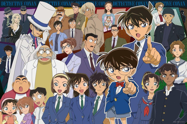 Epoch Jigsaw Puzzle 11-579s Case Closed Detective Conan All Stars (1000 Pieces)