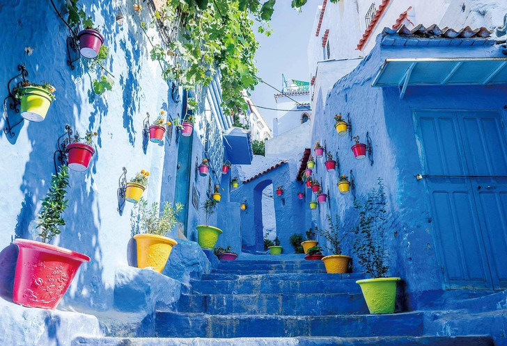 Epoch Jigsaw Puzzle 25-166 Chefchaouen Morocco (300 Pieces)