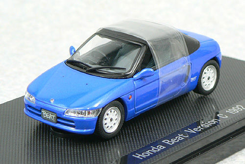 Ebbro 43928 HONDA BEAT Version C 1992 Blue 1/43 Scale (4526175439286)
