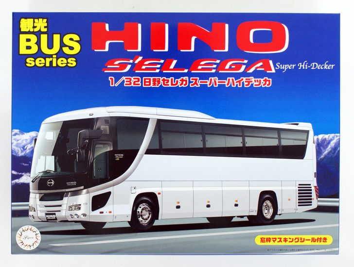 Fujimi 011103 Hino S'elega SUPER HIGH DECKER 1/32 Scale kit