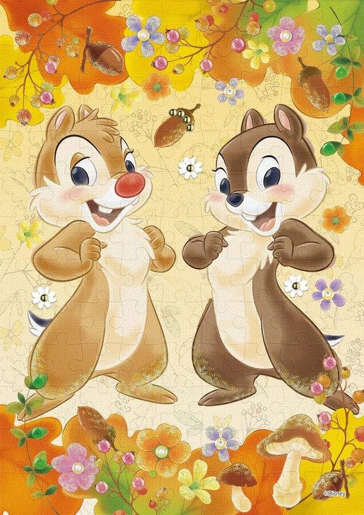 Epoch Jigsaw Puzzle Decoration 72-011 Disney Chip & Dale (108 Pieces)