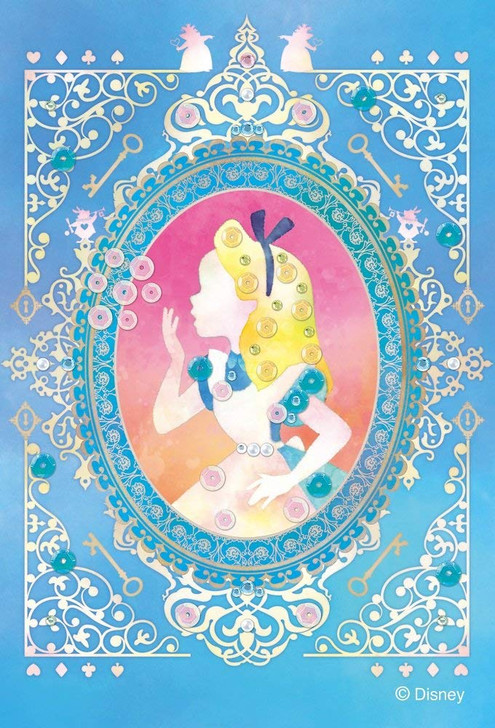 Epoch Jigsaw Puzzle Decoration 70-016 Disney Alice in Wonderland Silhouette (70 Pieces)