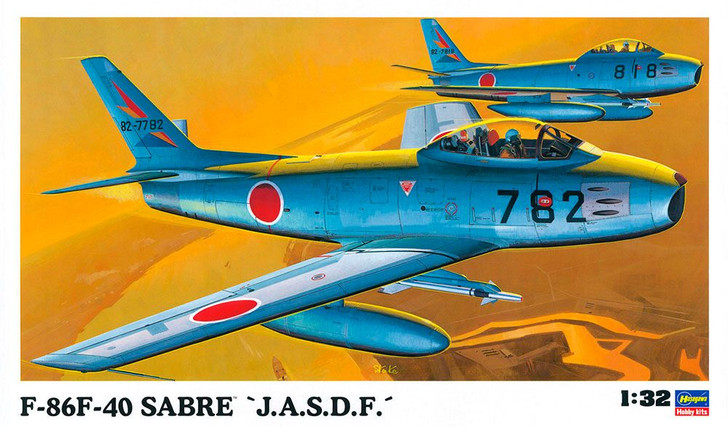 Hasegawa 1/32 F-86F-40 Sabre 'J.A.S.D.F' Plastic Model