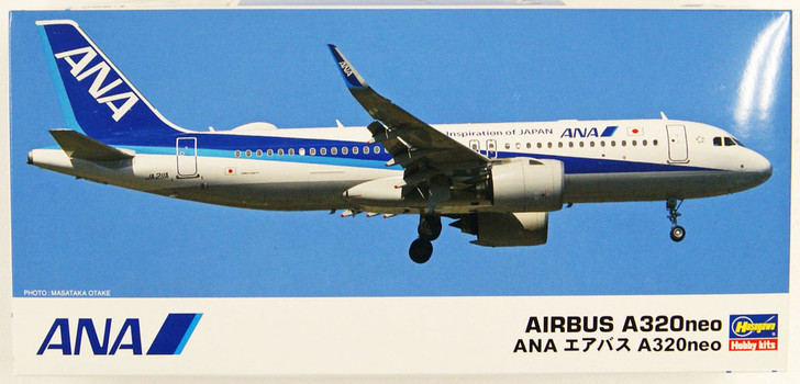 Hasegawa 10828 ANA All Nippon Airways Airbus A320neo 1/200 Scale kit