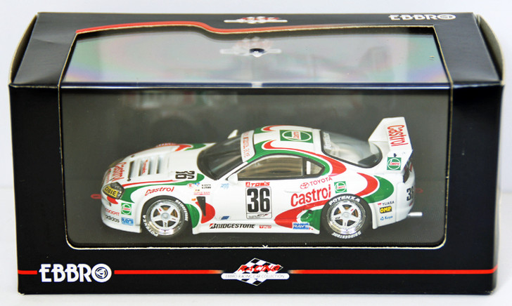 Ebbro 43976 Castrol Tom's Supra Jgtc 1995 (White) 1/43 Scale