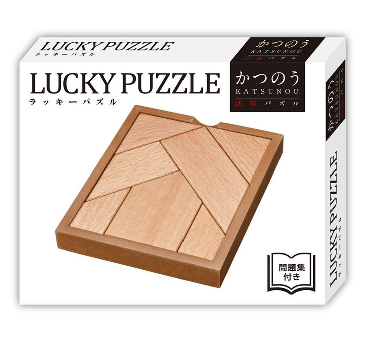 Hanayama Katsunou Brain Teaser LUCKY PUZZLE | PlazaJapan