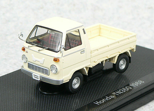 Ebbro 43985 HONDA TN360 1968 Ivory 1/43 Scale (4526175439859)