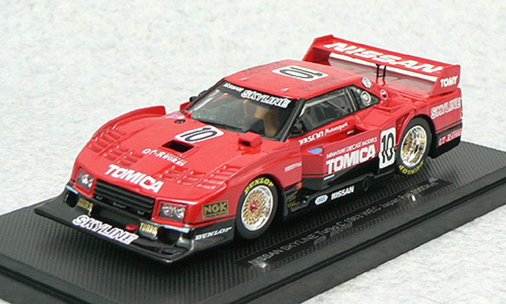 Ebbro 43989 Skyline Turbo C No.10 WEC JAPAN Fuji 1983 (Red) 1/43 Scale