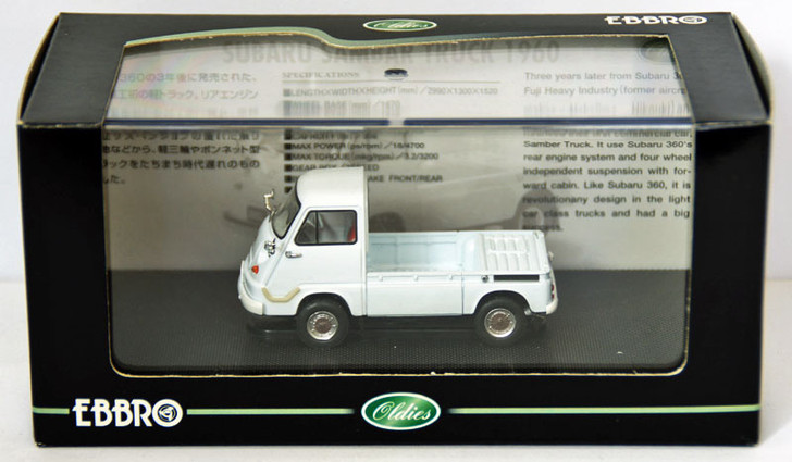 Ebbro 43993 Subaru Sambar Truck 1960 (L.Blue) 1/43 Scale (4526175439934)