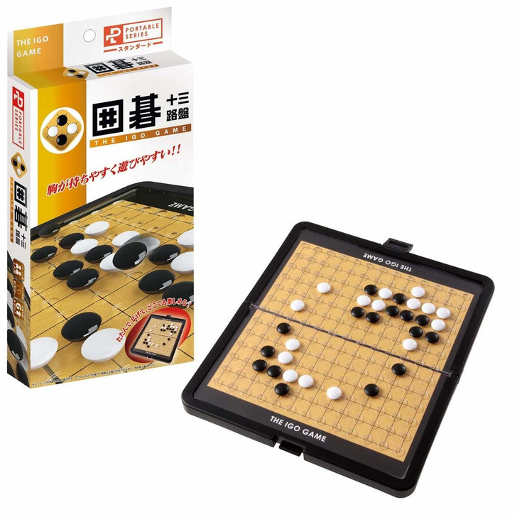 Hanayama Go (Igo) Game 13 x 13 Board Portable Standard Made in Japan