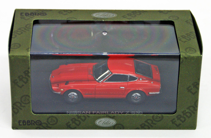 Ebbro 44002 NISSAN FAIRLADY Z S30 Red 1/43 Scale (4526175440022)