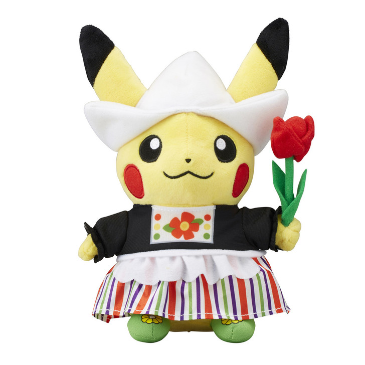 Pokemon Center Original Plush Doll Dutch (Netherlands) Pikachu 201382