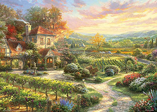 Beverly Wasile（ビバリー・ワジル）　ウォールデコ Beverly Jigsaw Puzzle Thomas Kinkade Wine | PlazaJapan