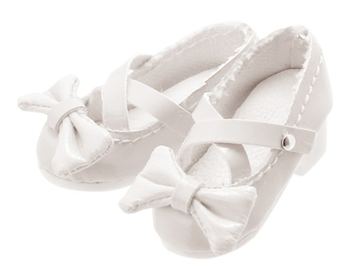 Azone AKT085-WHT Ribbon Cross Strap Shoes (White)