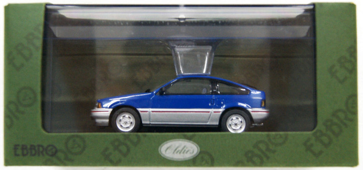 Ebbro 44115 HONDA BallADE SPORTS CR-X 1983 Blue 1/43 Scale
