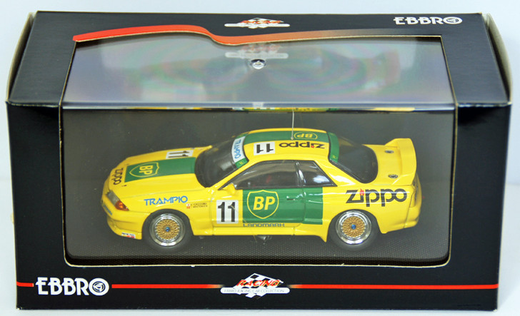 Ebbro 44156 BP Trampio Skyline Gr.A 1993 (Yellow) 1/43 Scale (4526175441562)
