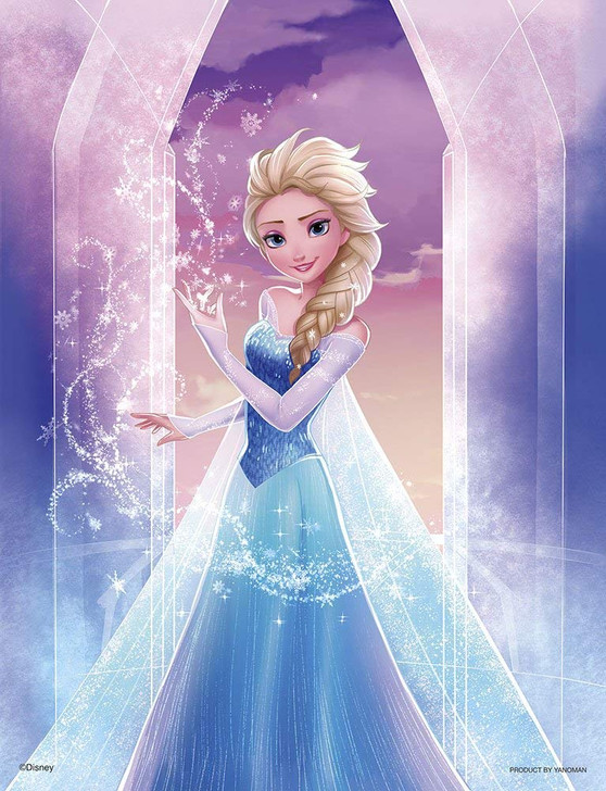 Yanoman Jigsaw Puzzle 42-61 Disney Frozen Elsa Snow Queen (300 Small Pieces)