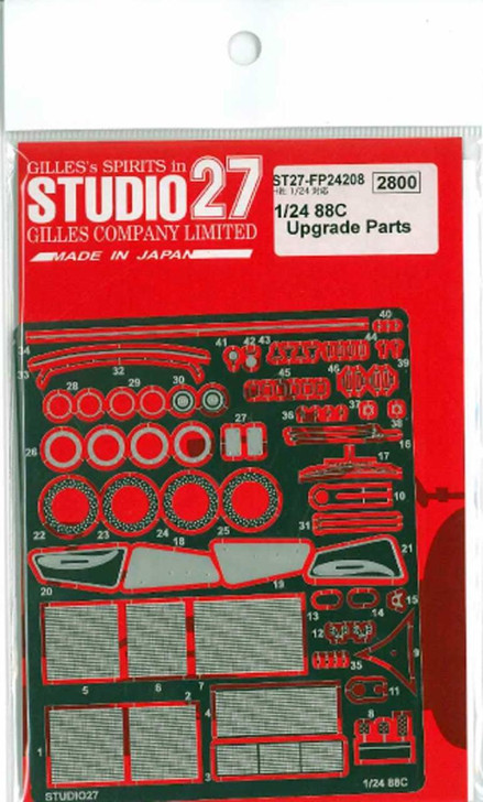 Studio27 ST27-FP24208 88C Grade Up Parts for Hasegawa 1/24 Scale