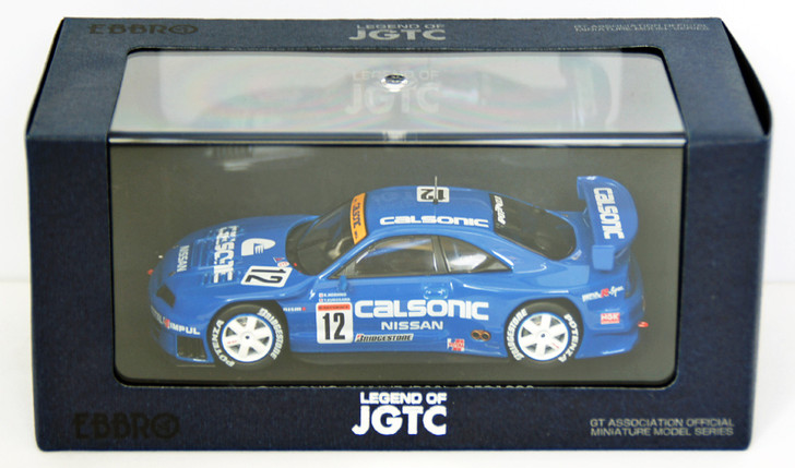 Ebbro 44192 Calsonic Skyline Jgtc 1998 (Blue) 1/43 Scale (4526175441920)